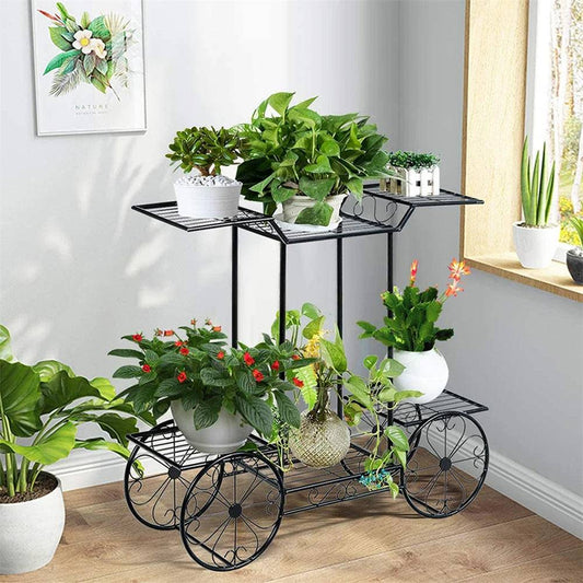 European-style Plant Stand Giselle - Metal Plant Stands - KonnaLiving
