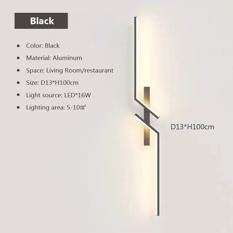 Modern LED Wall Lamp Mercury - Wall Lights - KonnaLiving