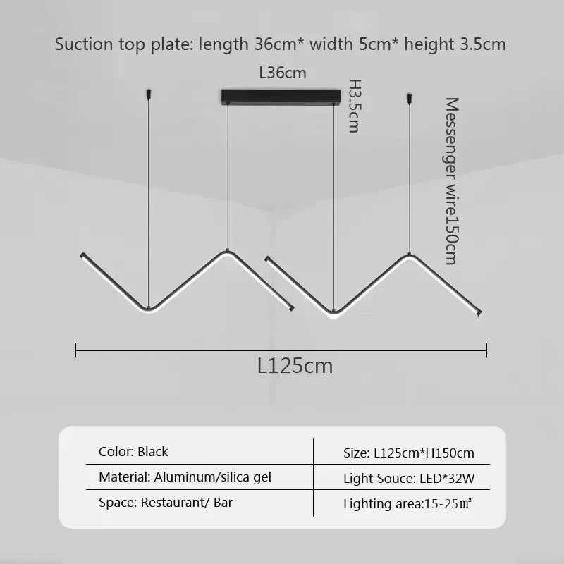 Modern LED Pendant Light Eclipse - Pendant Lights - KonnaLiving