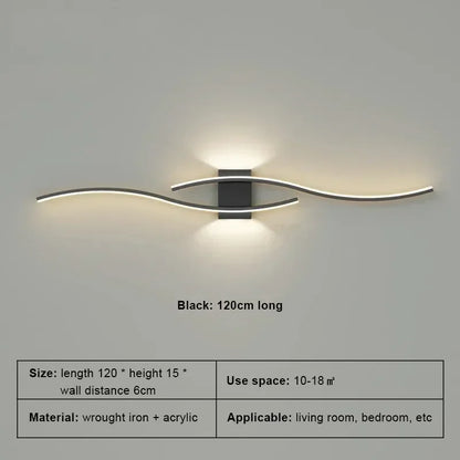 Modern LED Wall Lamp Zenith - Wall Lights - KonnaLiving