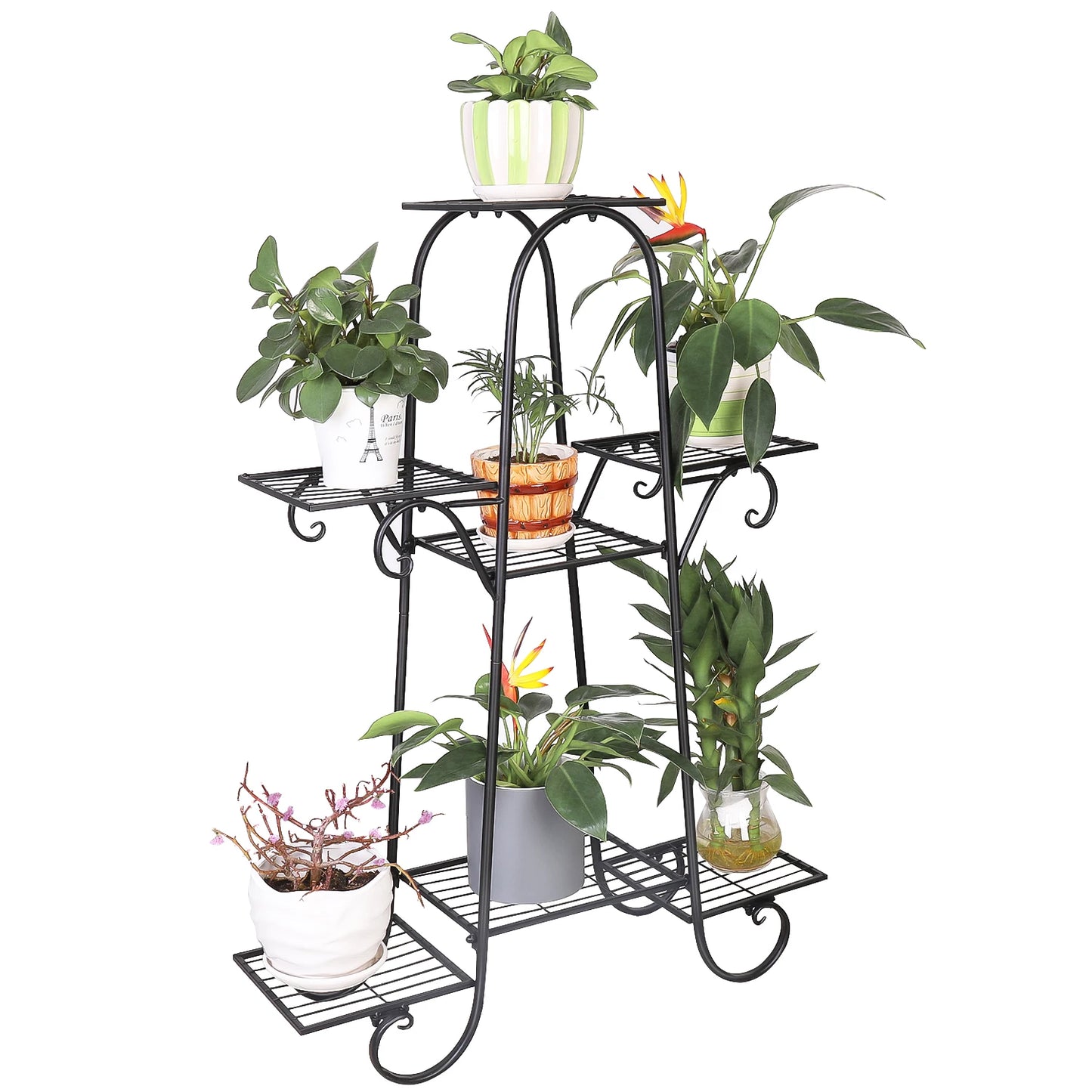 Strengthened iron Plant Stand Leon - Metal Plant Stands - KonnaLiving