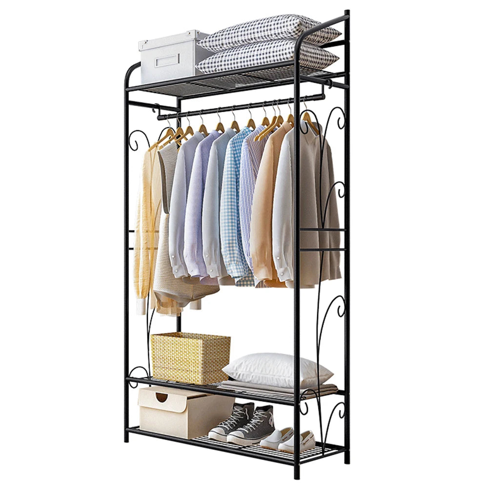 Multifunctional Clothes Rack Stand Thalia - Coat Racks - KonnaLiving