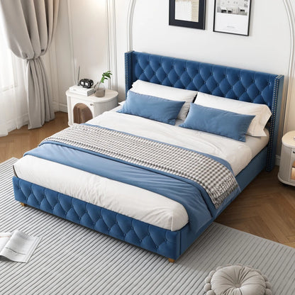 Upholstered Bed Tranquilux - 160x200, 90x200, Beds - KonnaLiving